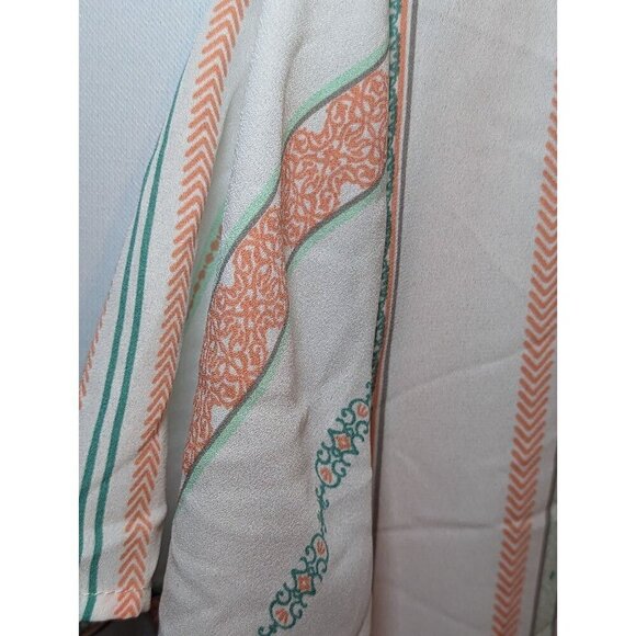 TORRID abbey georgette button back short sleeve blouse size 6 6X Plus Size - Picture 3 of 16